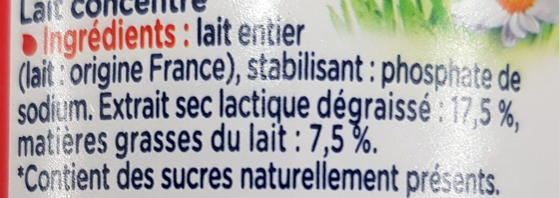 Gloria GLORIA Lait concentré non sucré entier boîte 410g packshot