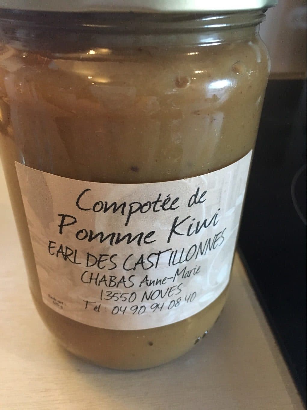 Earl Des Castillons Compotte pomme kiwi packshot