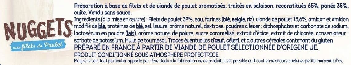 Père Dodu Nuggets poulet packshot