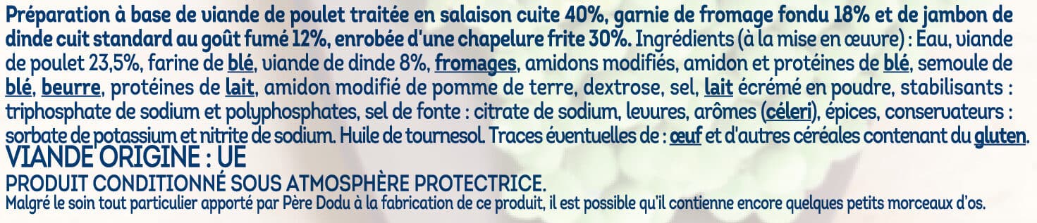 Père Dodu Crousty croc fromage packshot