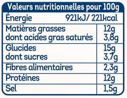 Père Dodu Crousty croc fromage packshot