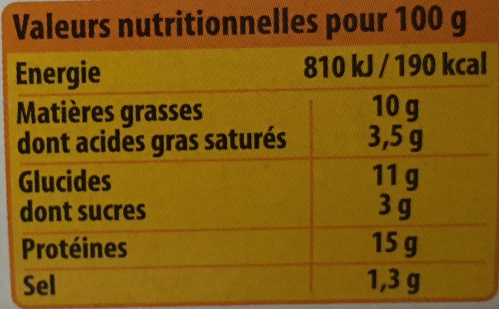 Père Dodu Gratiné de Poulet packshot