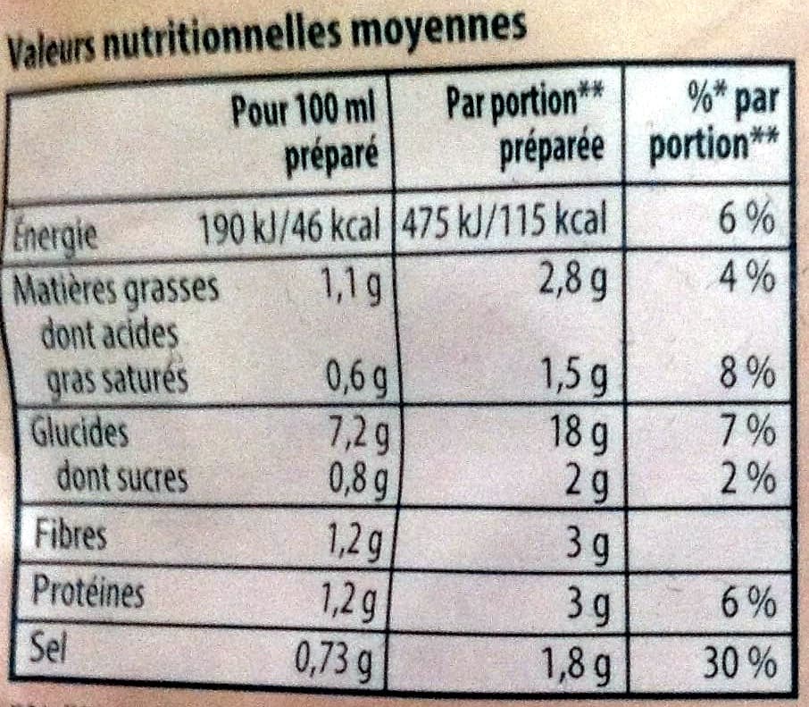 Knorr Soupe de légumes aux 5 céréales packshot