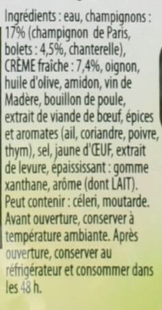 Knorr Knorr Sauce Champignons des Bois 22cl packshot