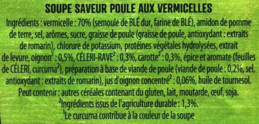 Knorr® Knorr Soupe Déshydratée Poule aux Vermicelles 4 Portions packshot