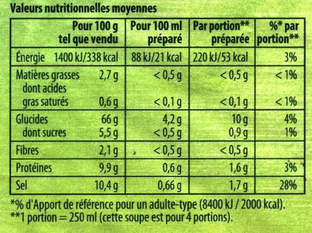 Knorr® Knorr Soupe Déshydratée Poule aux Vermicelles 4 Portions packshot