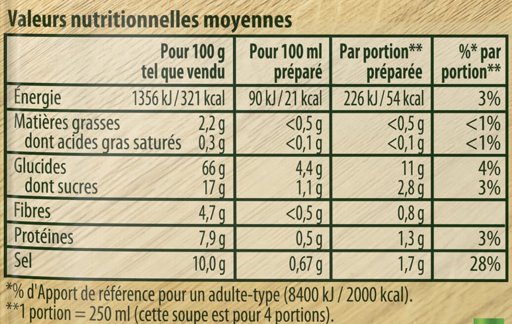 Knorr Knorr Soupe Déshydratée Tomates aux Vermicelles 4 Portions packshot