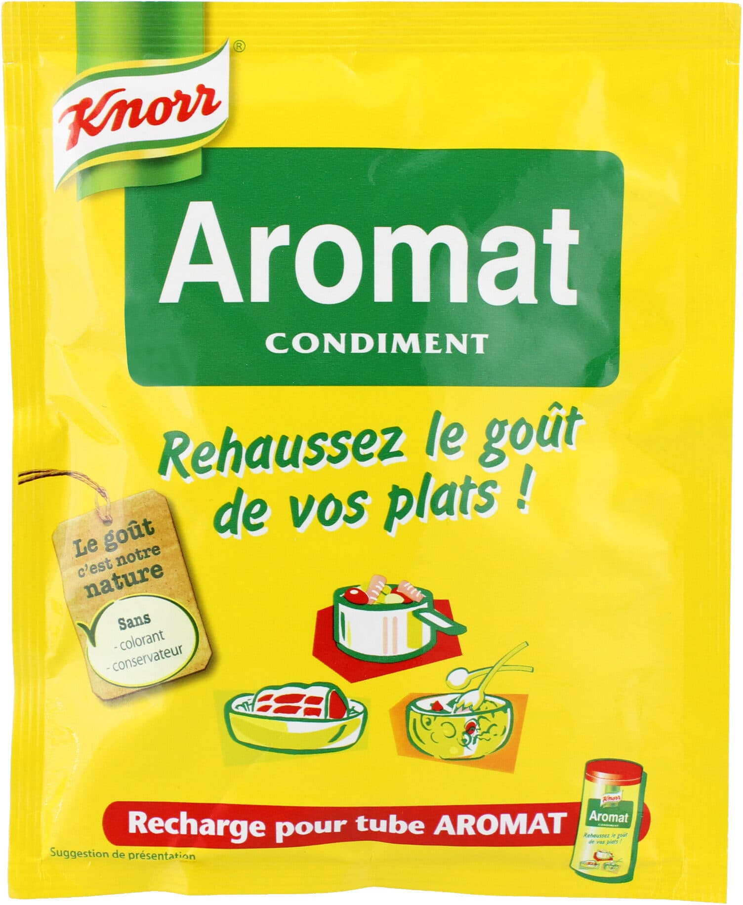 Knorr Knorr Assaisonnement En Poudre Recharge Aromat 1 Sachet 90g packshot