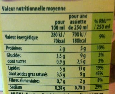 knorr Douceurs d'épinards au boursin packshot