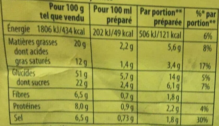 DouceurⓇ Knorr Soupe Déshydratée Douceur de 9 Légumes 3 Portions packshot