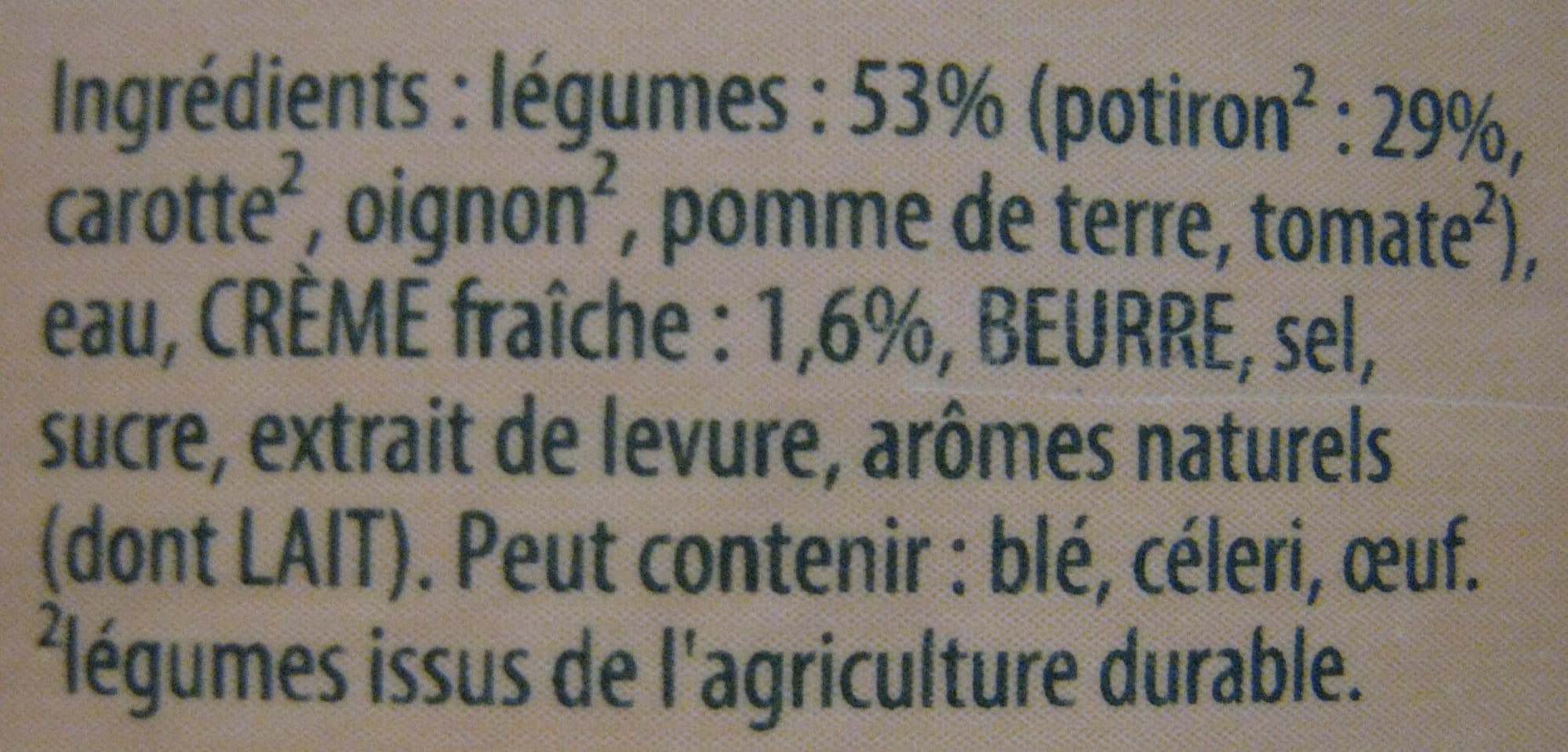 Knorr Velouté de potiron à la crème fraîche packshot