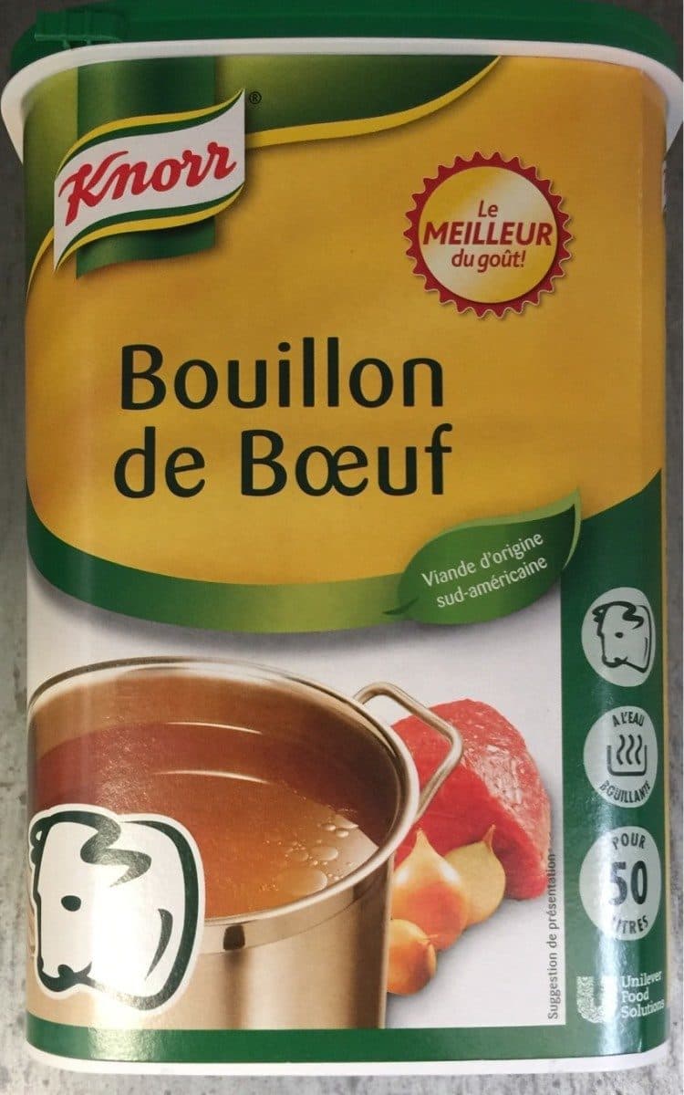 Knorr Bouillon De Boeuf Déshydraté packshot