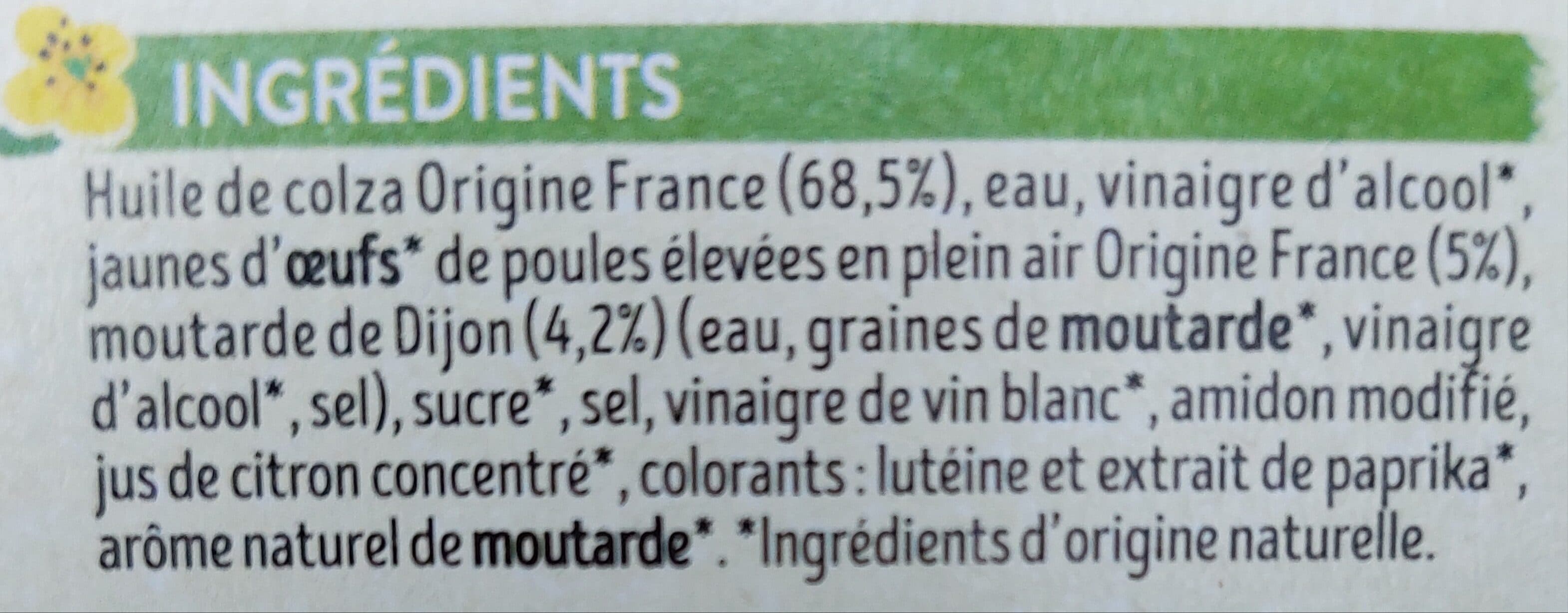 Lesieur Mayonnaise Classique à l'huile de colza packshot