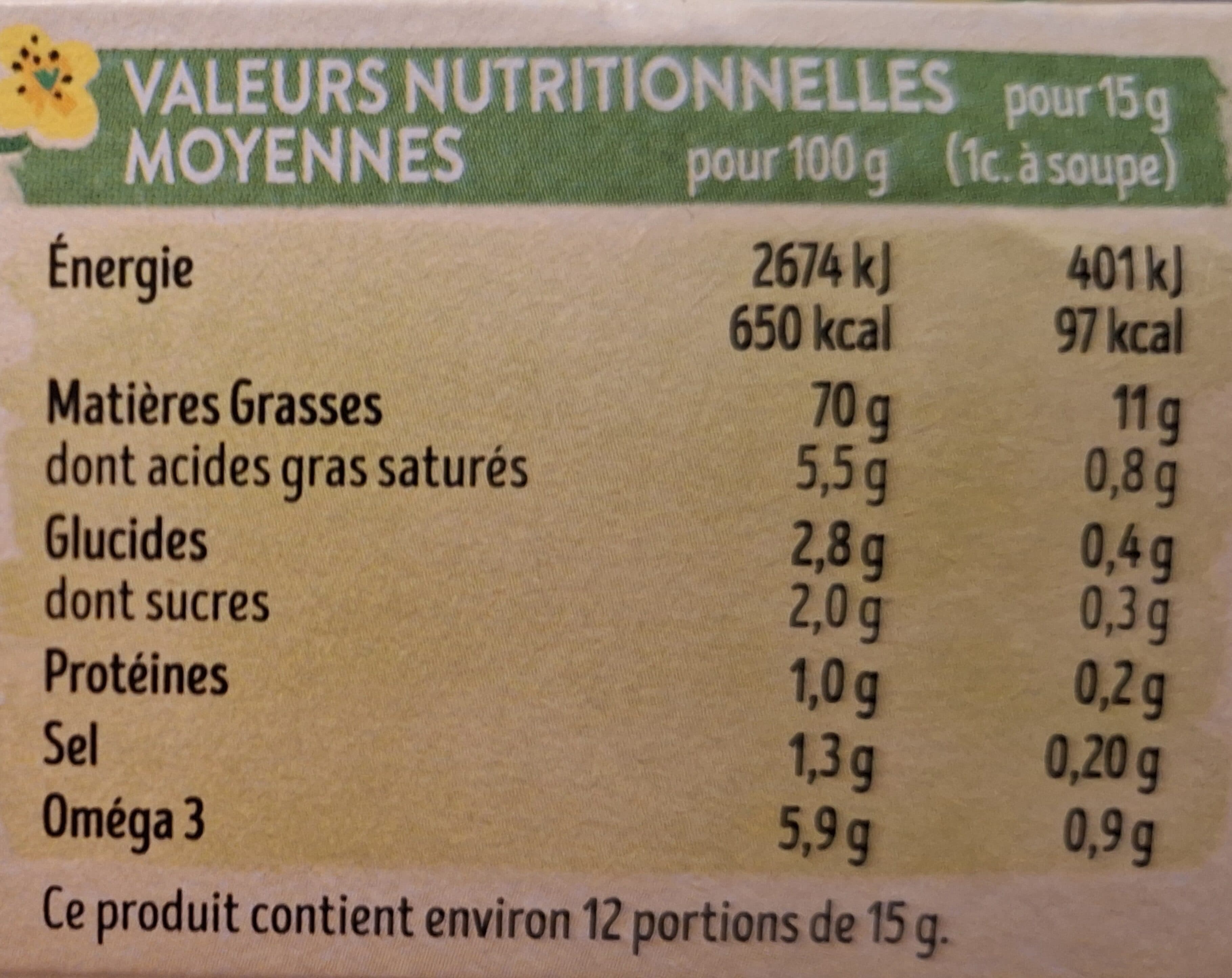 Lesieur Mayonnaise Classique à l'huile de colza packshot