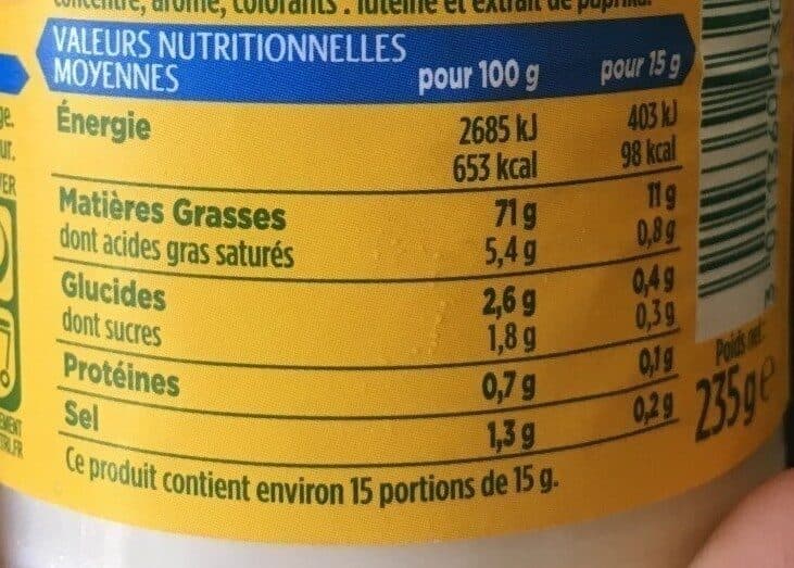 Lesieur Mayonnaise fine et douce packshot