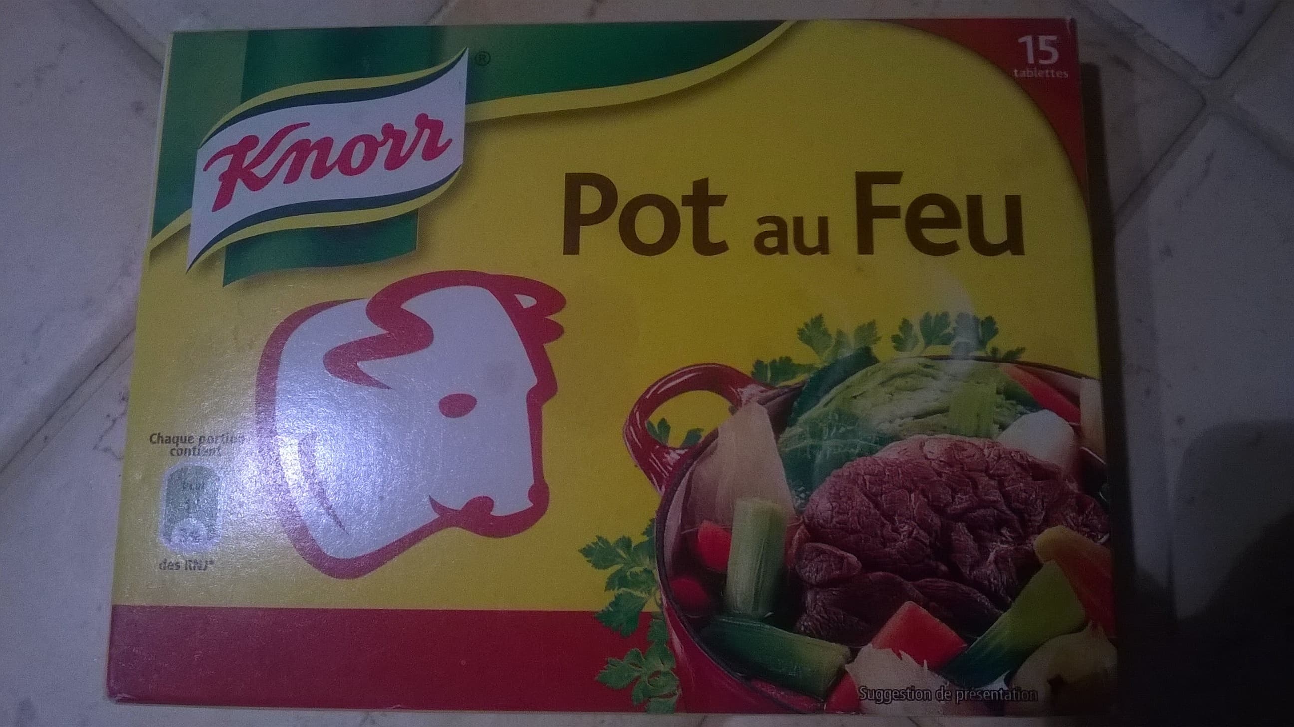 Knorr Knorr Bouillon Pot-au-Feu 15 Cubes 150g packshot