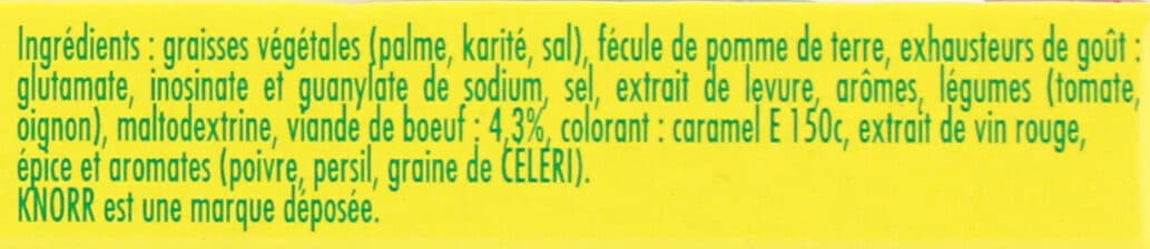 Knorr Knorr Préparation pour Jus de Rôti 8 Tablettes 72g packshot