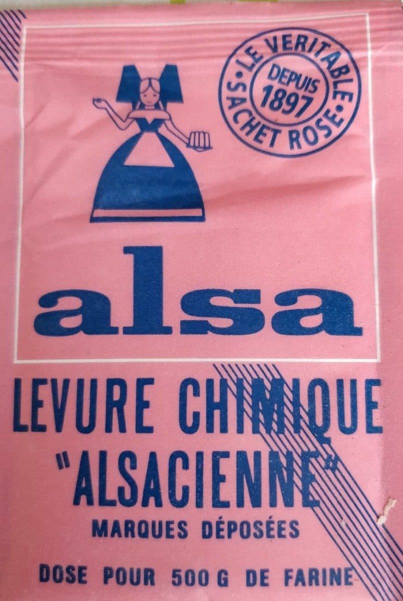Alsa Levure Chimique, 10 Sachets, Marque L'alsacienne packshot