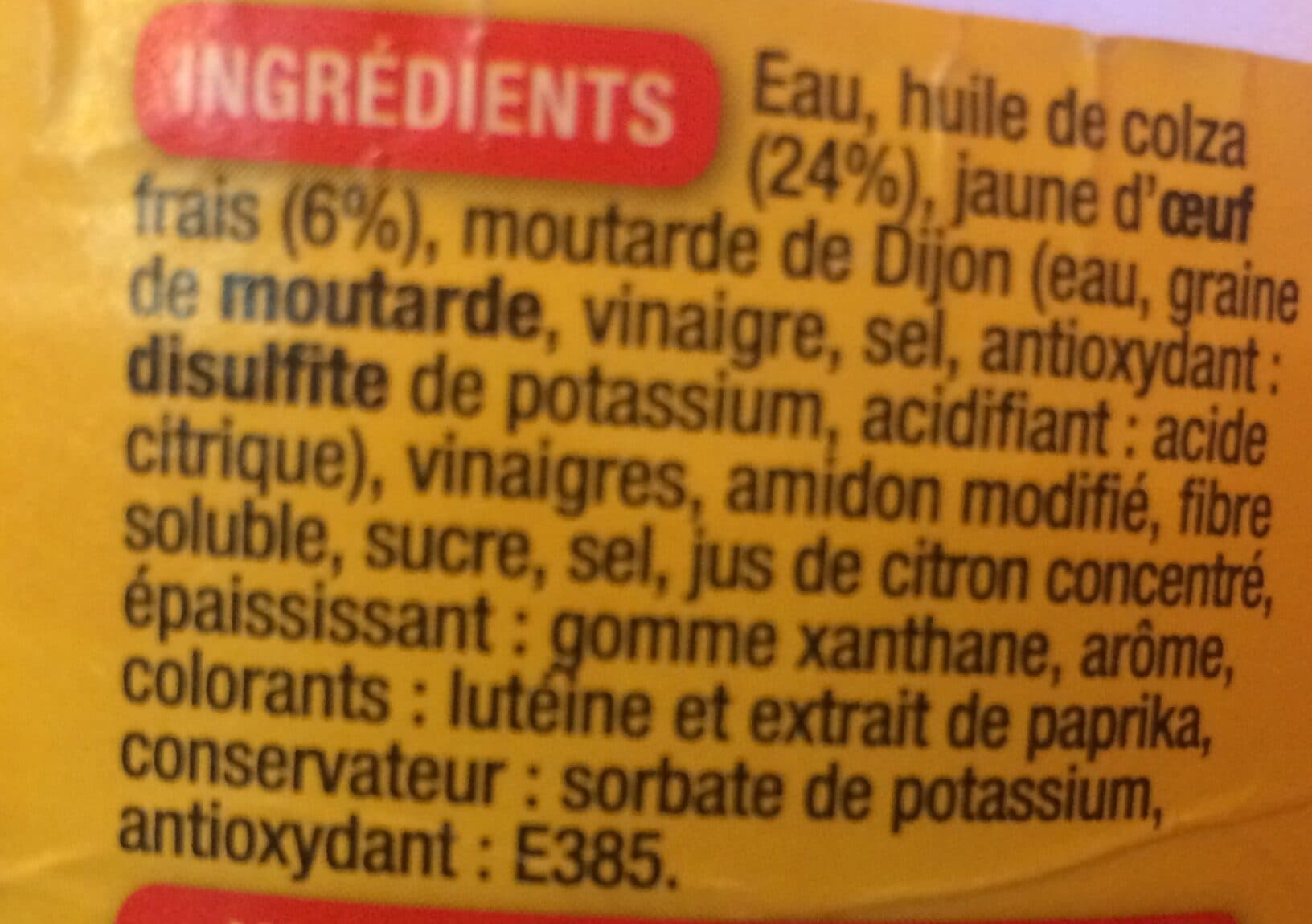 Lesieur 970ML Sauce Mayonnaise Légère Californienne Lesieur packshot