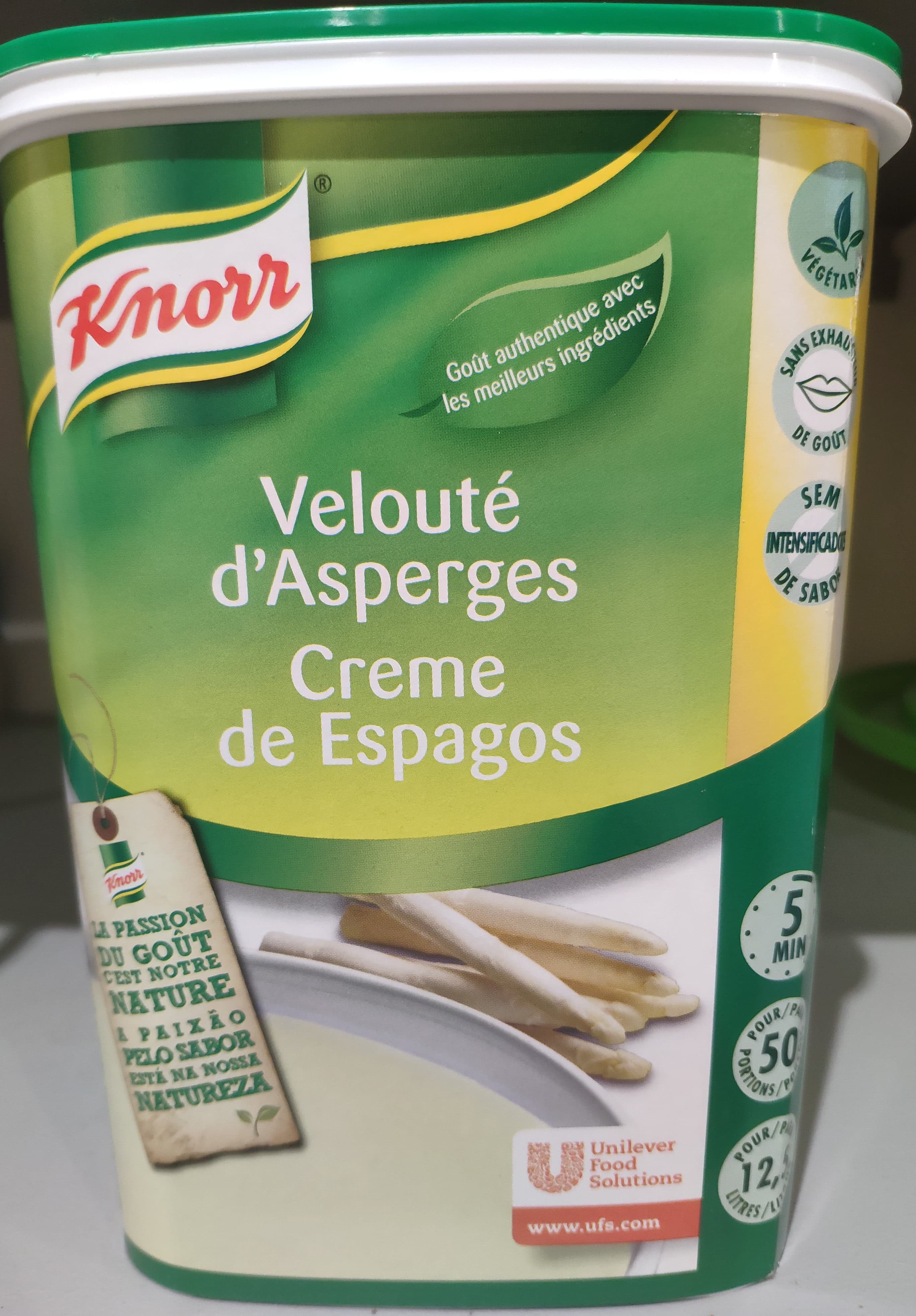 Knorr Velouté d'asperges packshot