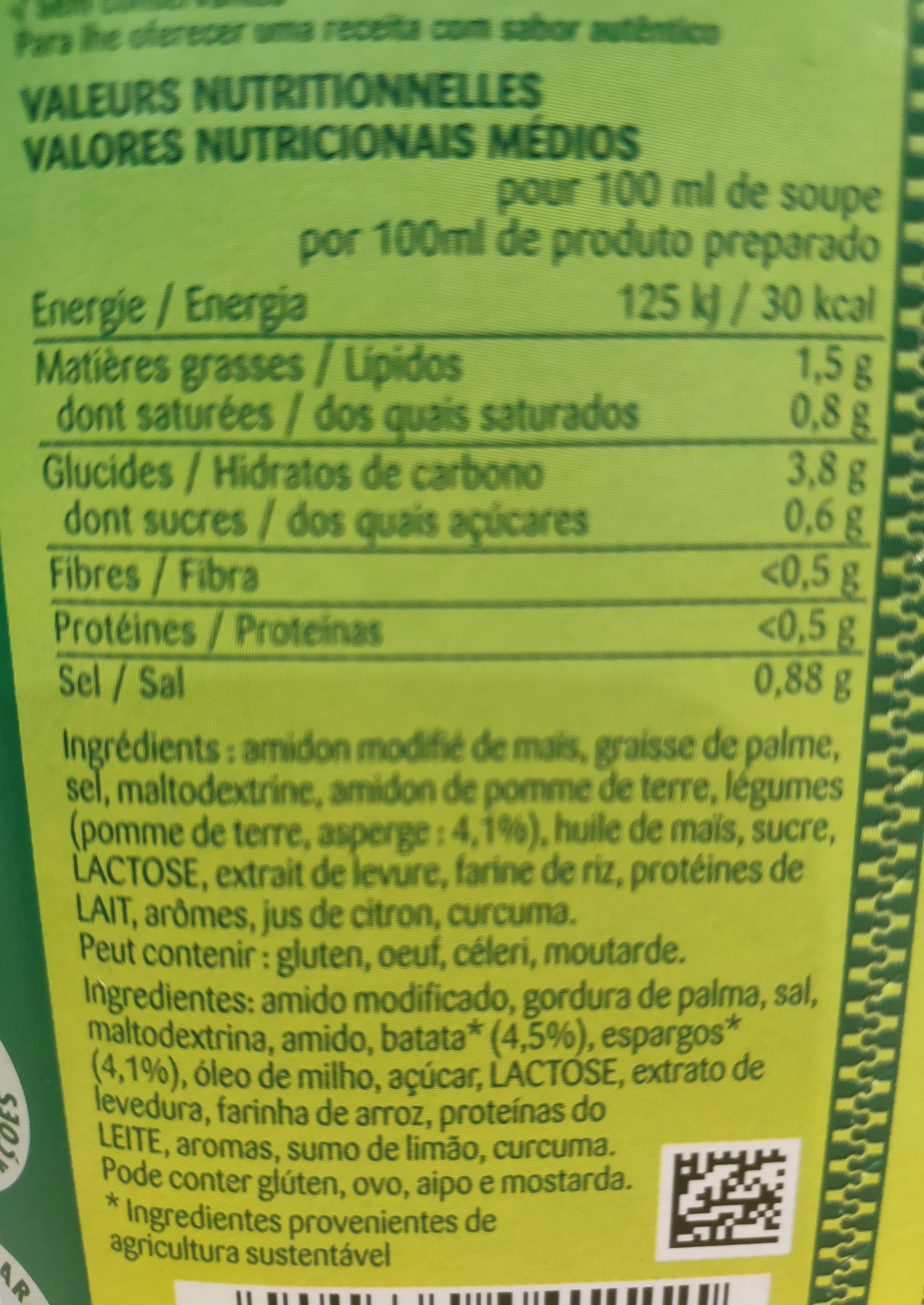 Knorr Velouté d'asperges packshot