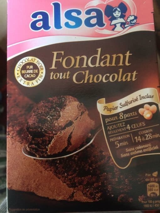 Alsa Alsa Fondant tout Chocolat packshot
