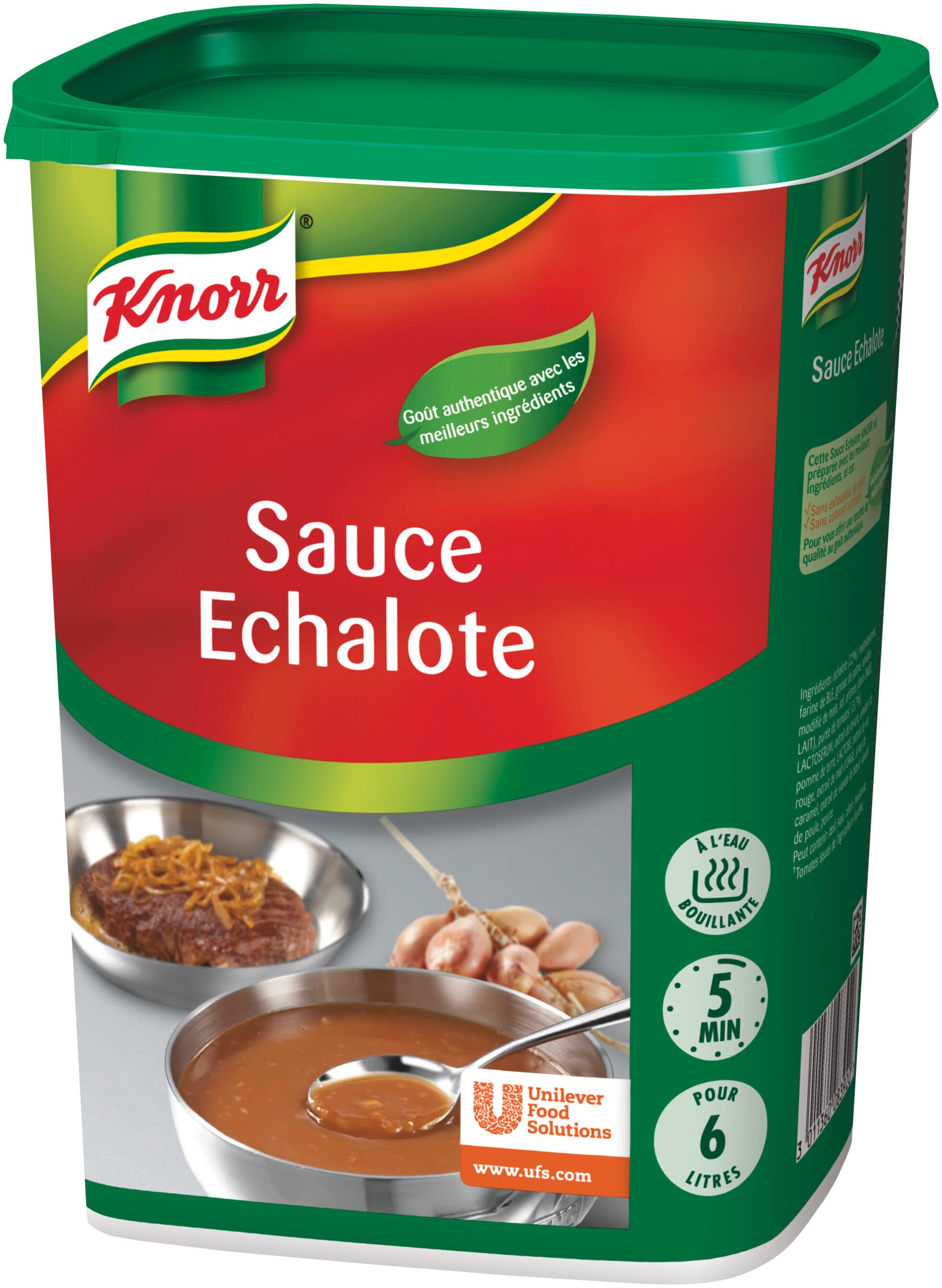 Knorr Knorr Sauce Echalote déshydratée 900 g jusqu'à 6L packshot