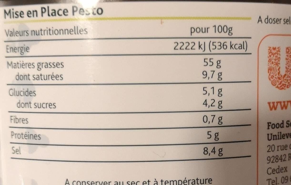 Knorr Knorr mep pesto 340g packshot