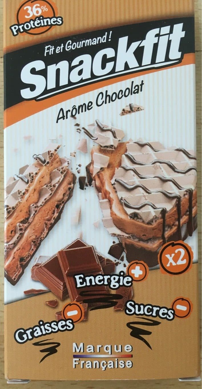 Snackfit Gaufrettes chocolat packshot