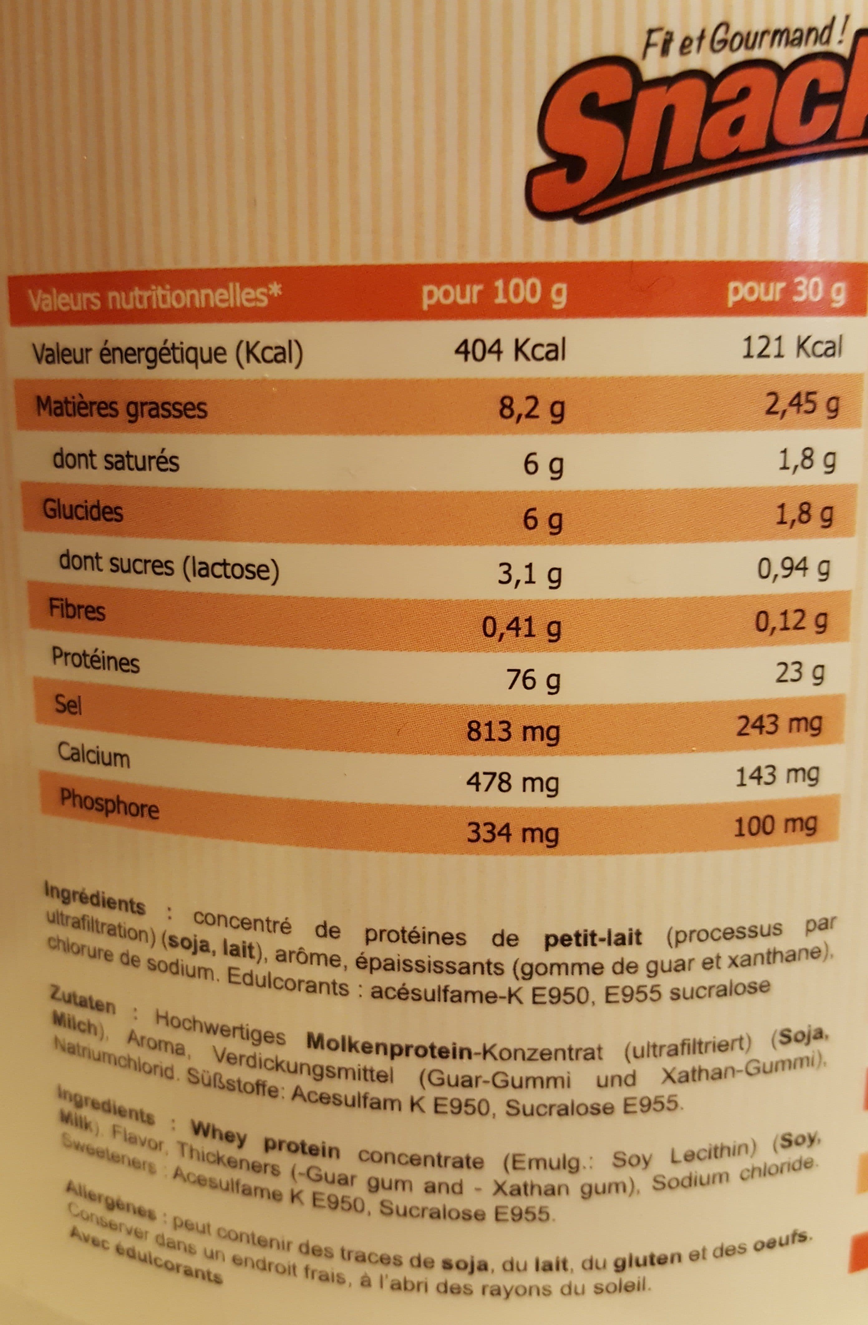 Fitness Distribution Snackfit packshot
