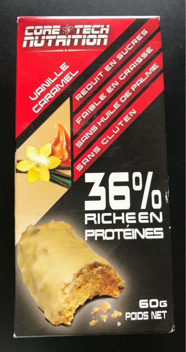 Open Food Facts Barre Vanille Caramel packshot