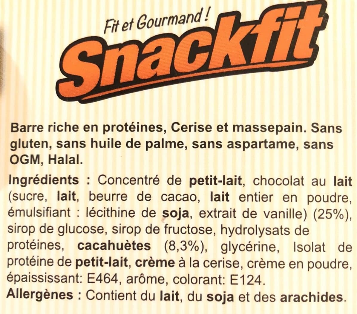 Open Food Facts Snackfit packshot