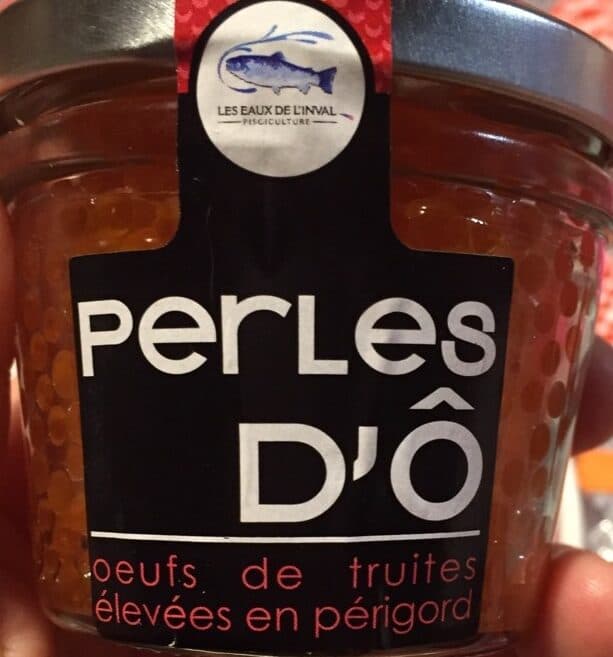 Perles D’o Oeuf de truites packshot