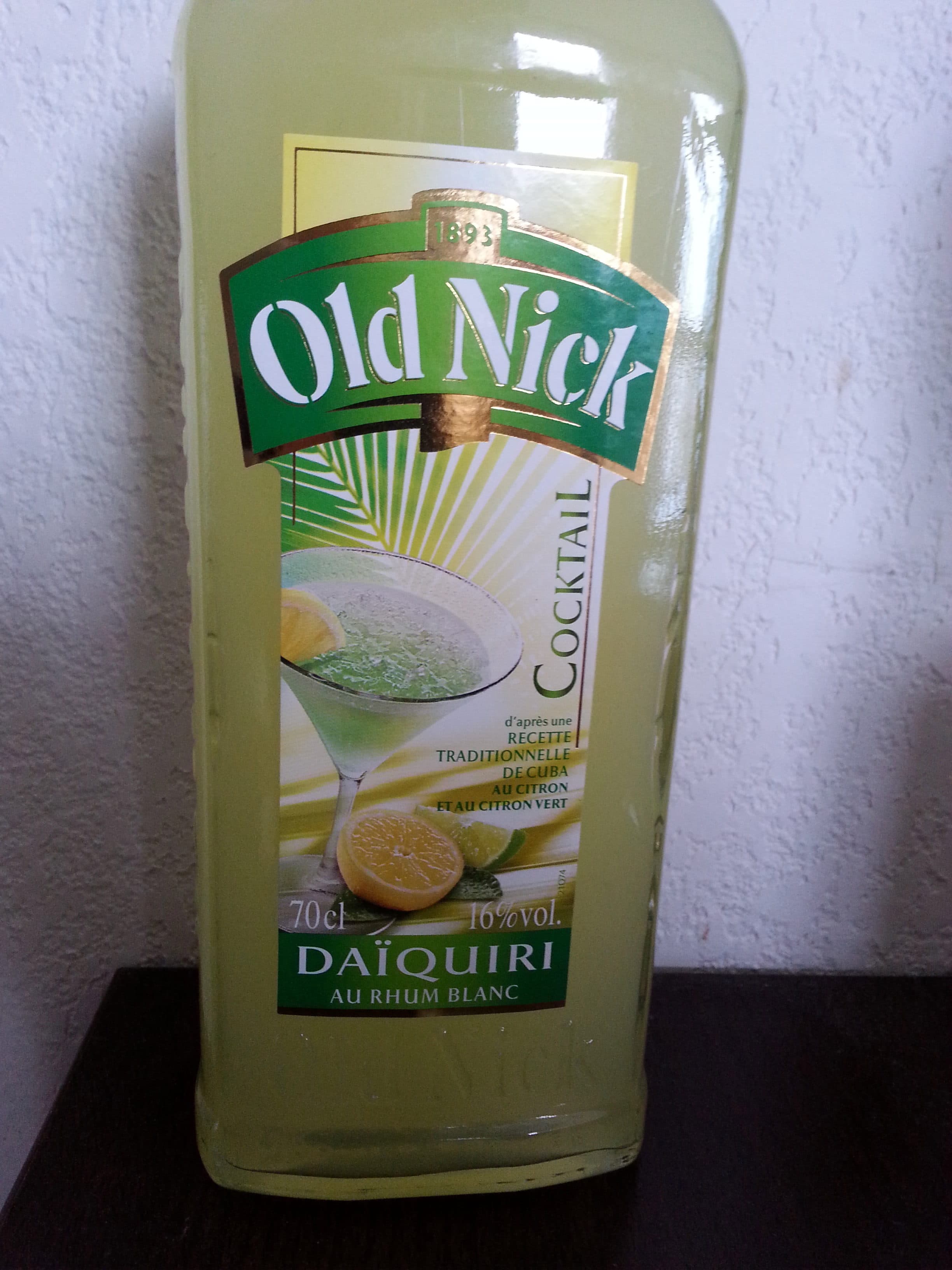 Old Nick Daïquiri au rhum blanc packshot