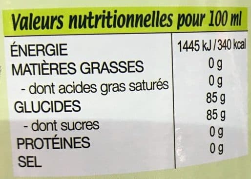 Canadou Sucre de canne liquide packshot