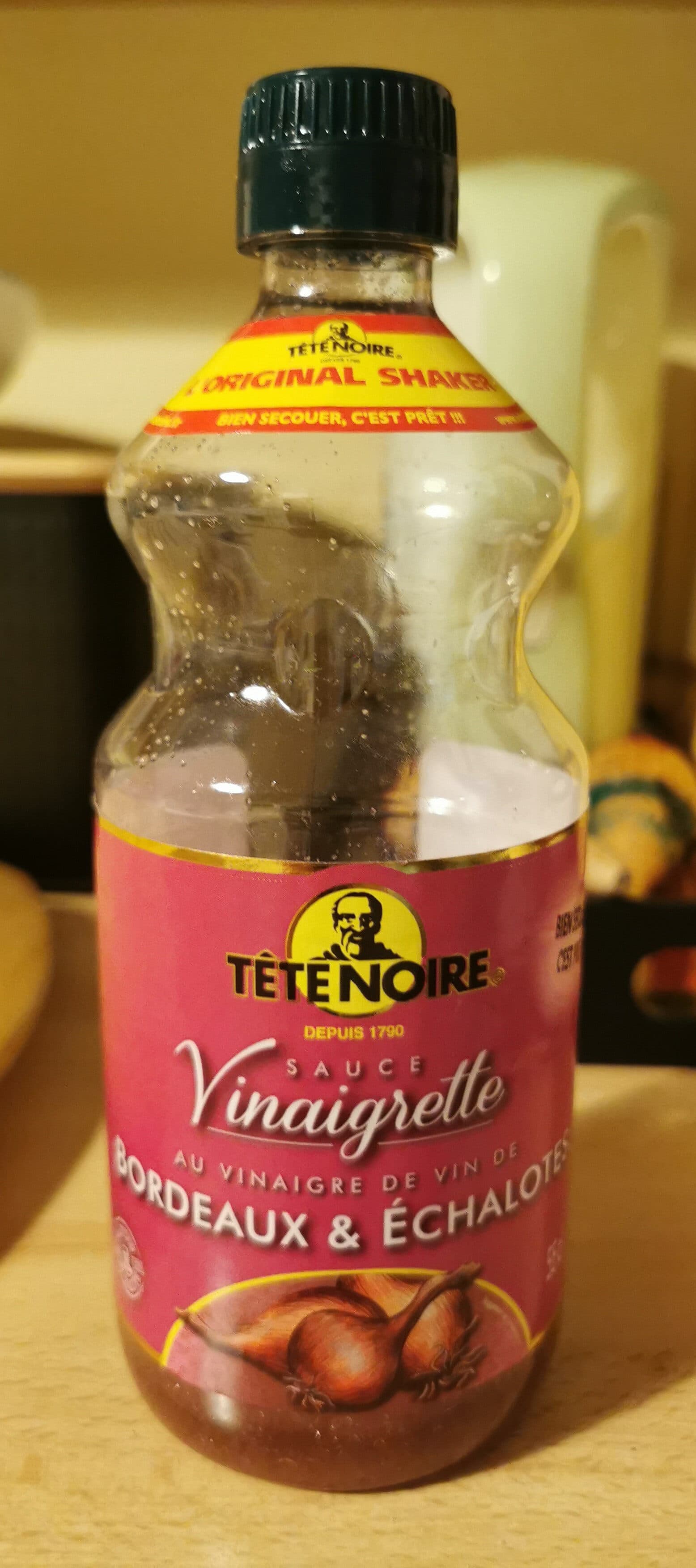 Tête Noire Vinaigrette au Vinaigre de Vin de Bordeaux et Échalote packshot