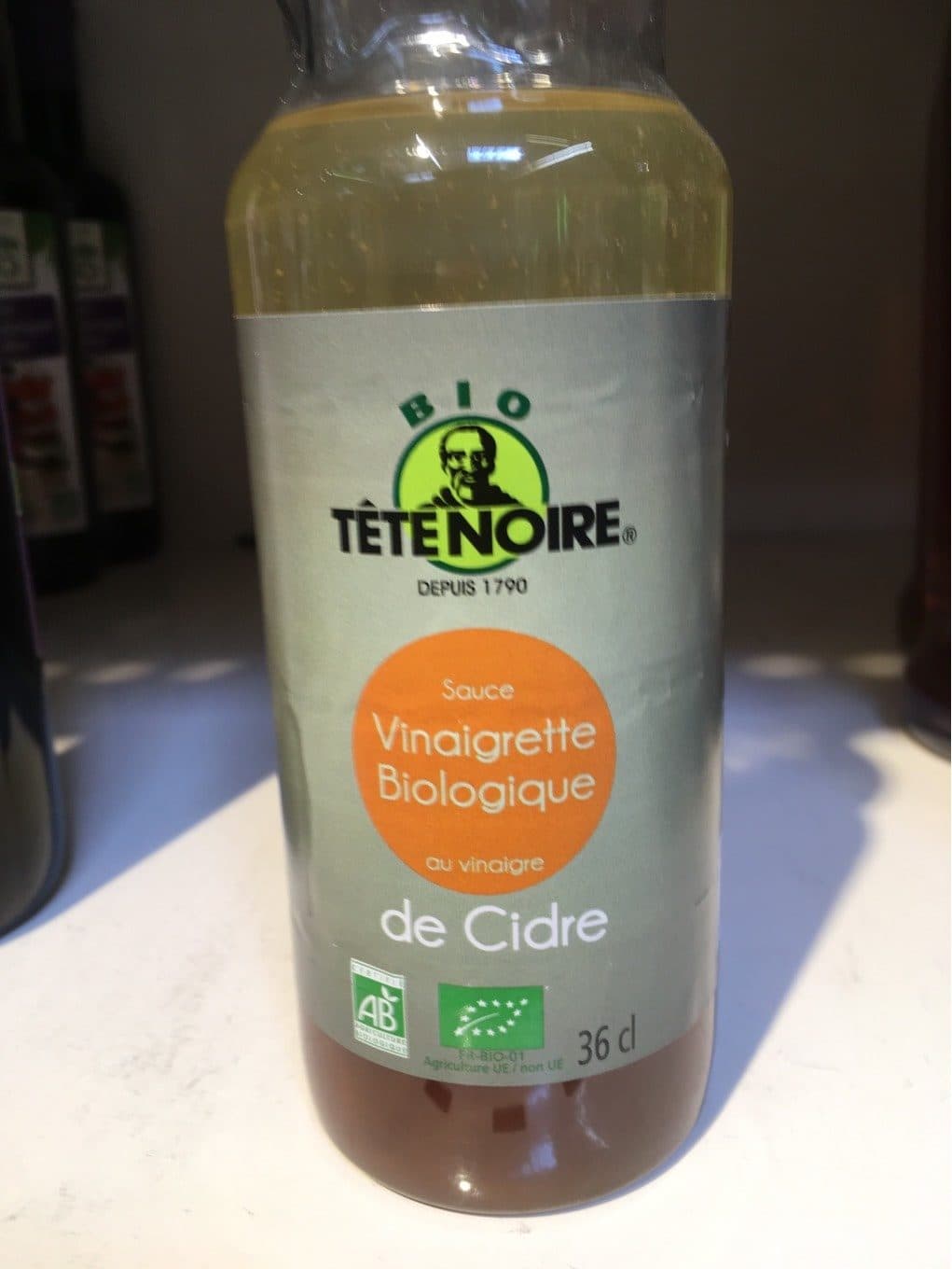 TÊTÊNOIRE Vinaigrette Biologique au vinaigre de Cidre packshot