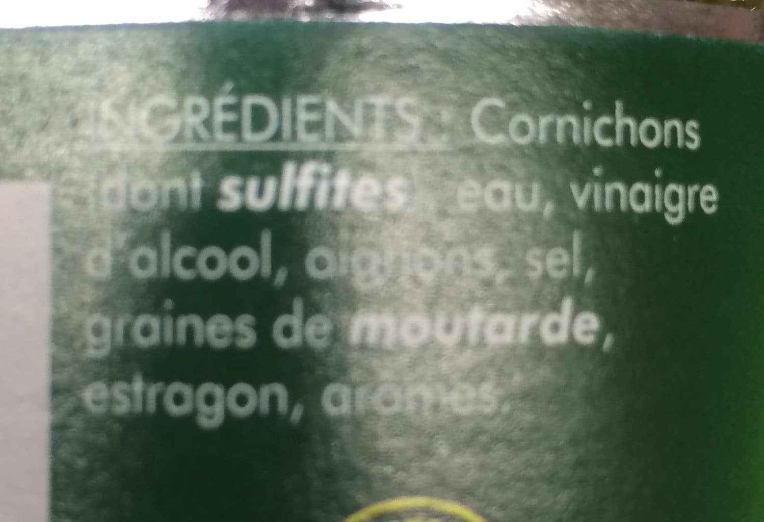 TETE NOIRE Cornichons extra fins packshot
