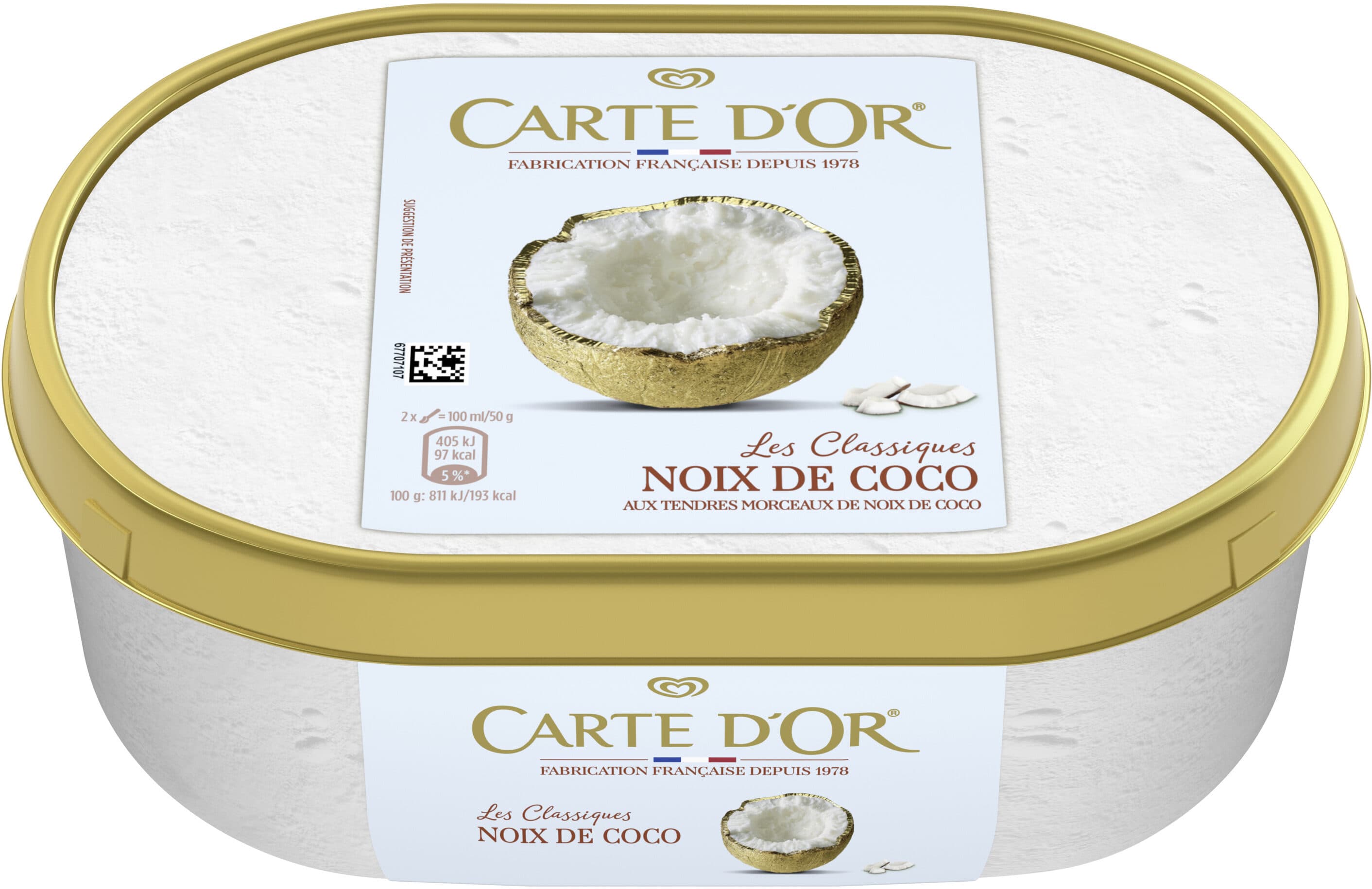 Carte d'Or Glace Noix de Coco packshot