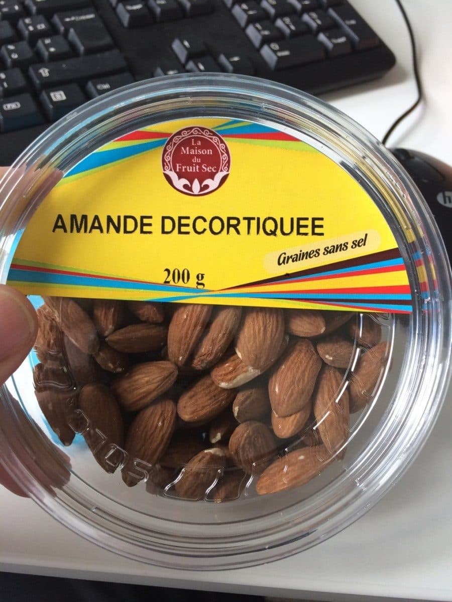 Open Food Facts Amande decortiquee packshot