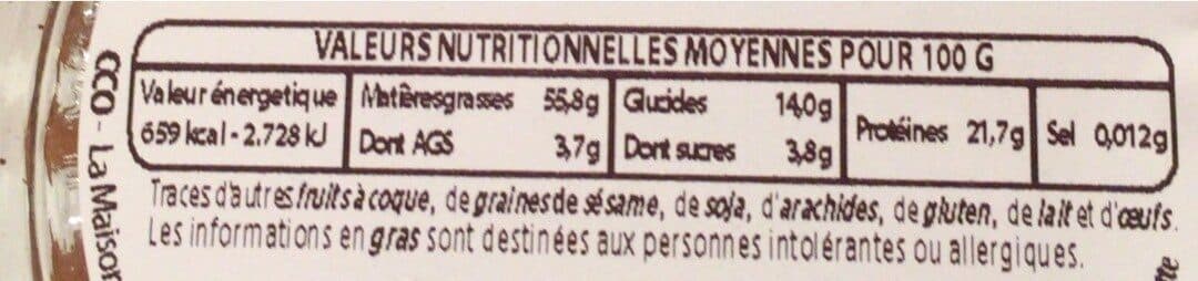 Open Food Facts Amande decortiquee packshot