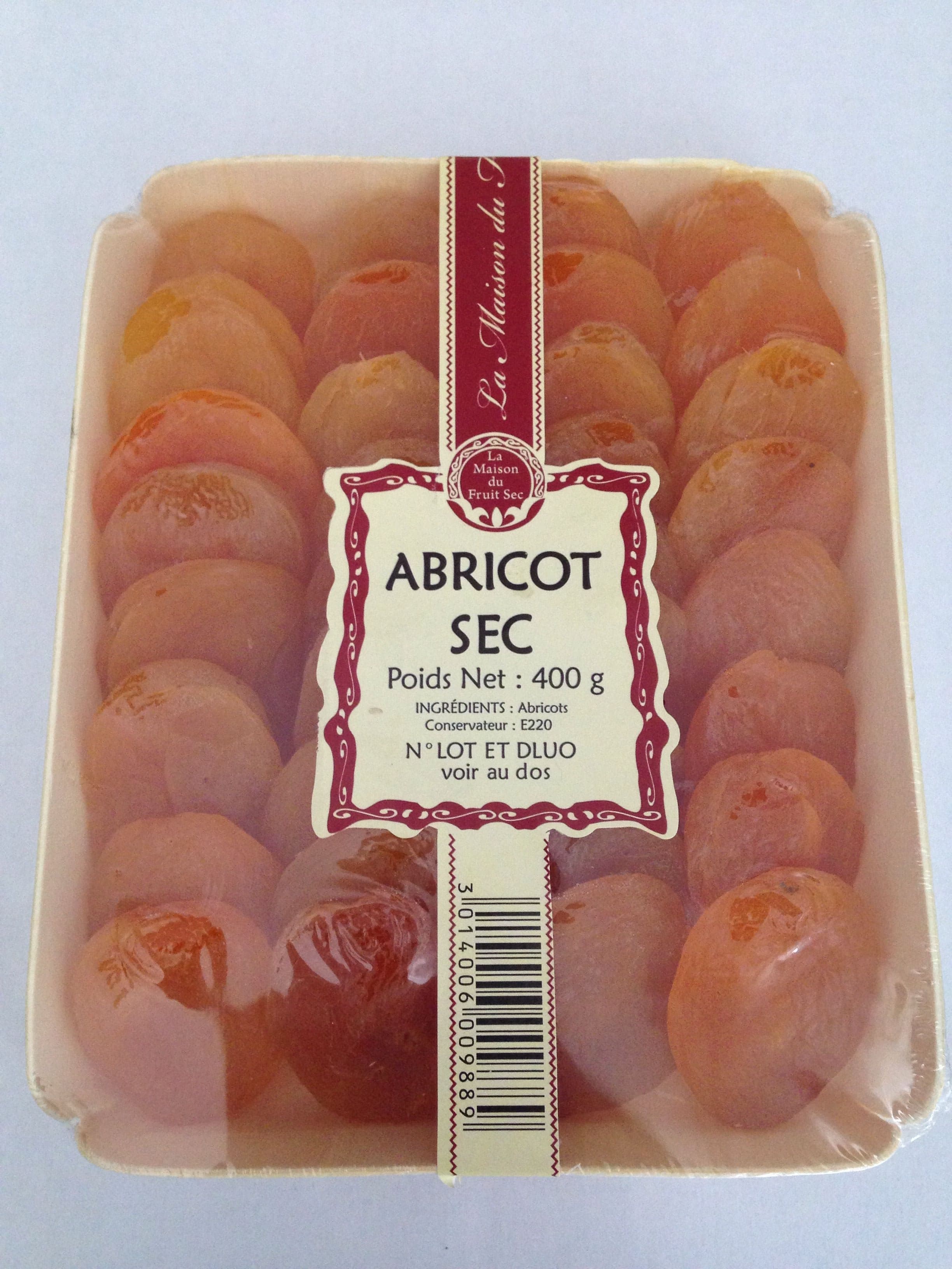 La maison du fruit sec Abricot sec packshot