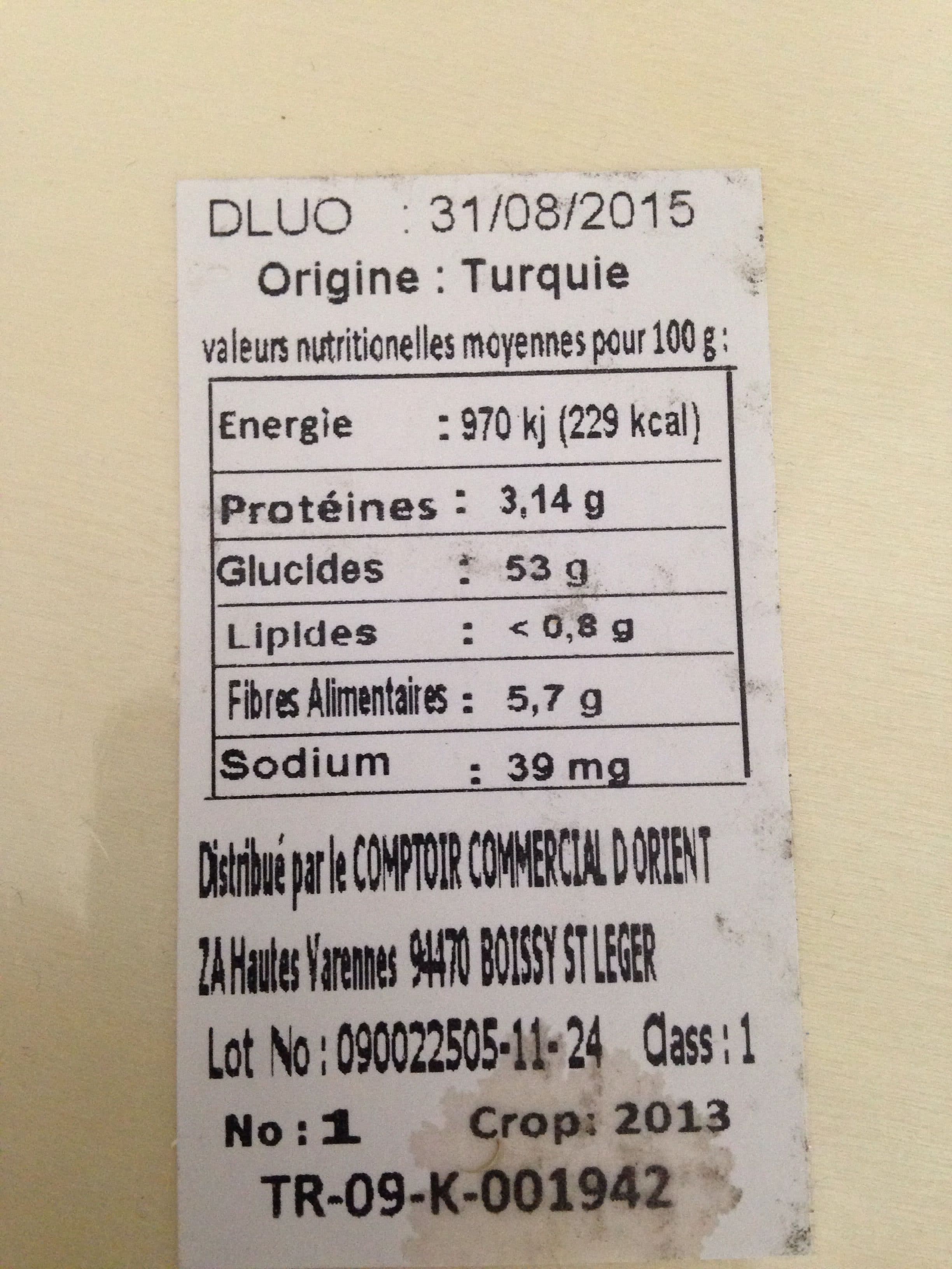 La maison du fruit sec Abricot sec packshot