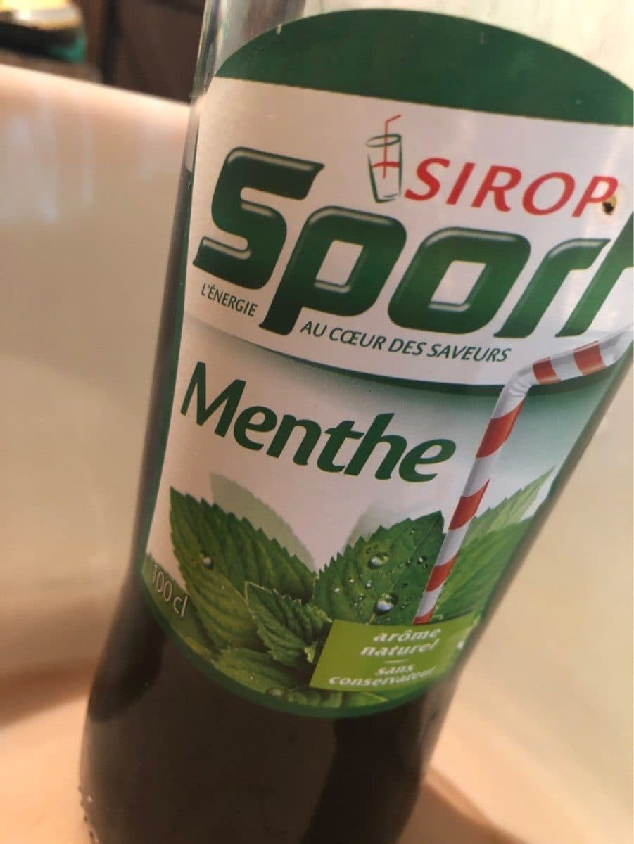 Open Food Facts Sirop Menthe packshot