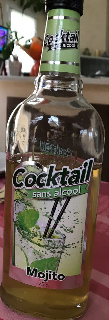 Cocktail Cocktail Mojito sans alcool packshot