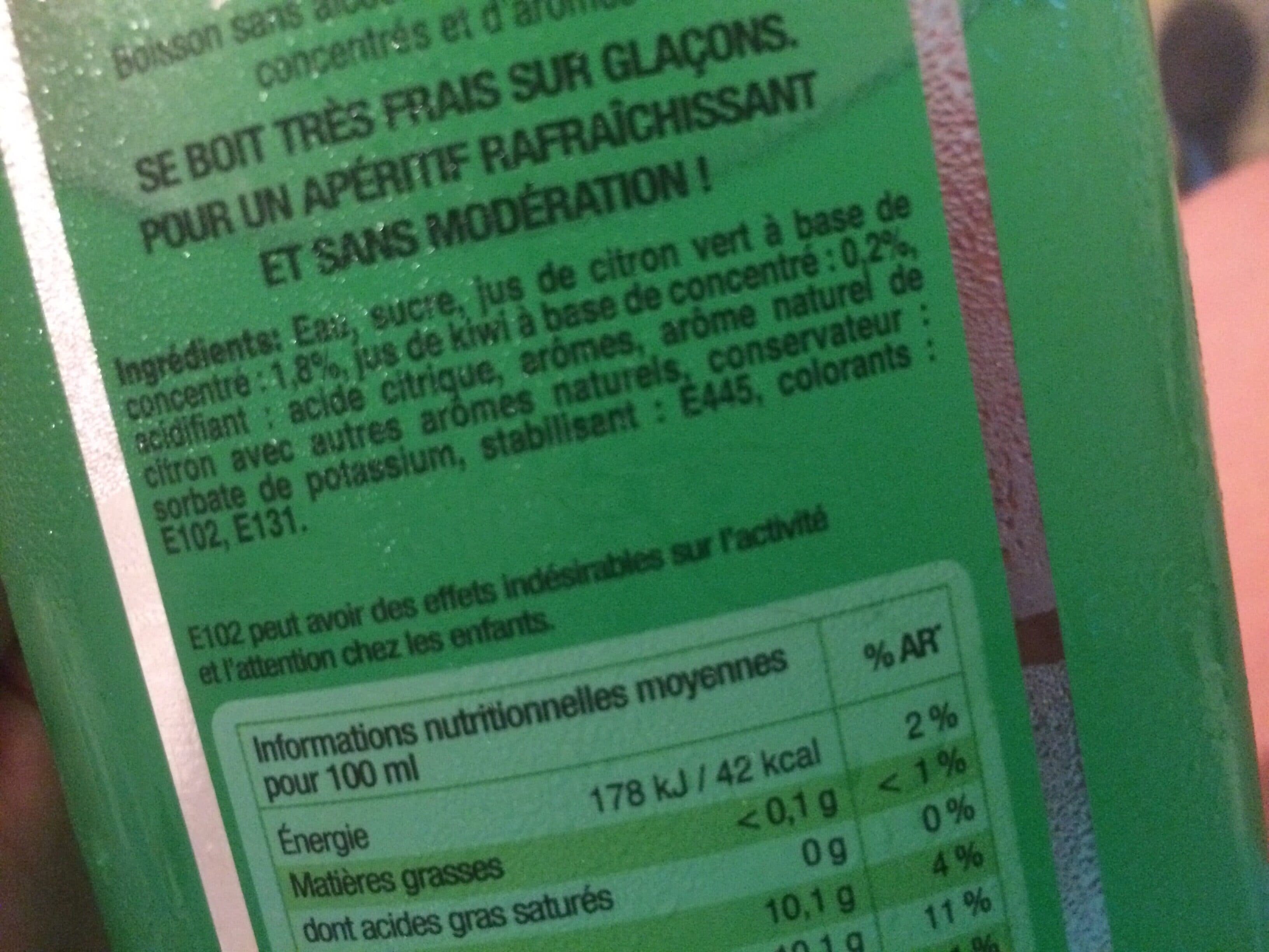 Open Food Facts Coktail sans alcool packshot