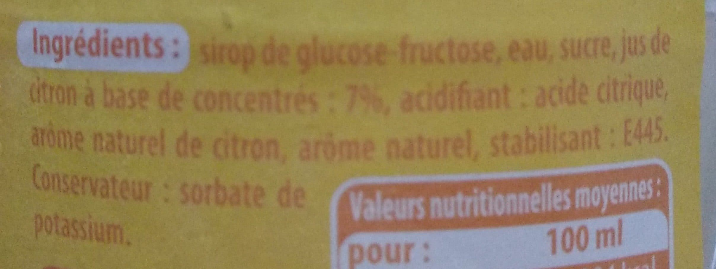 Norma Sirop citron packshot