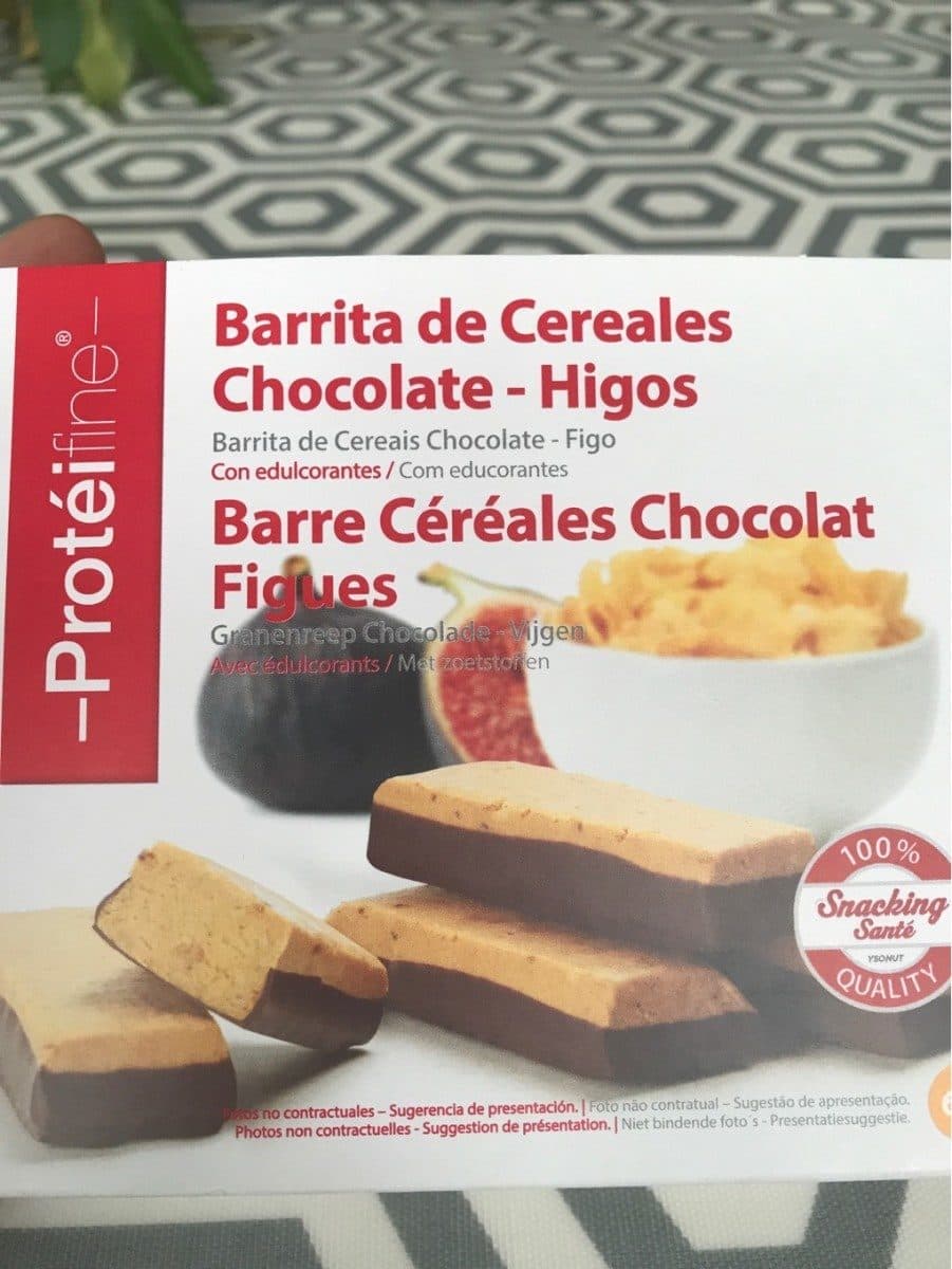 Open Food Facts Barre cereales chocolat figues packshot