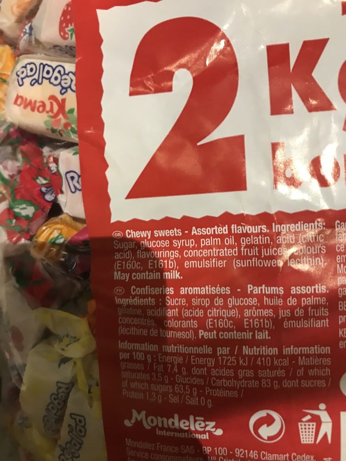 Krema 2KG Regal'ad Vrac packshot
