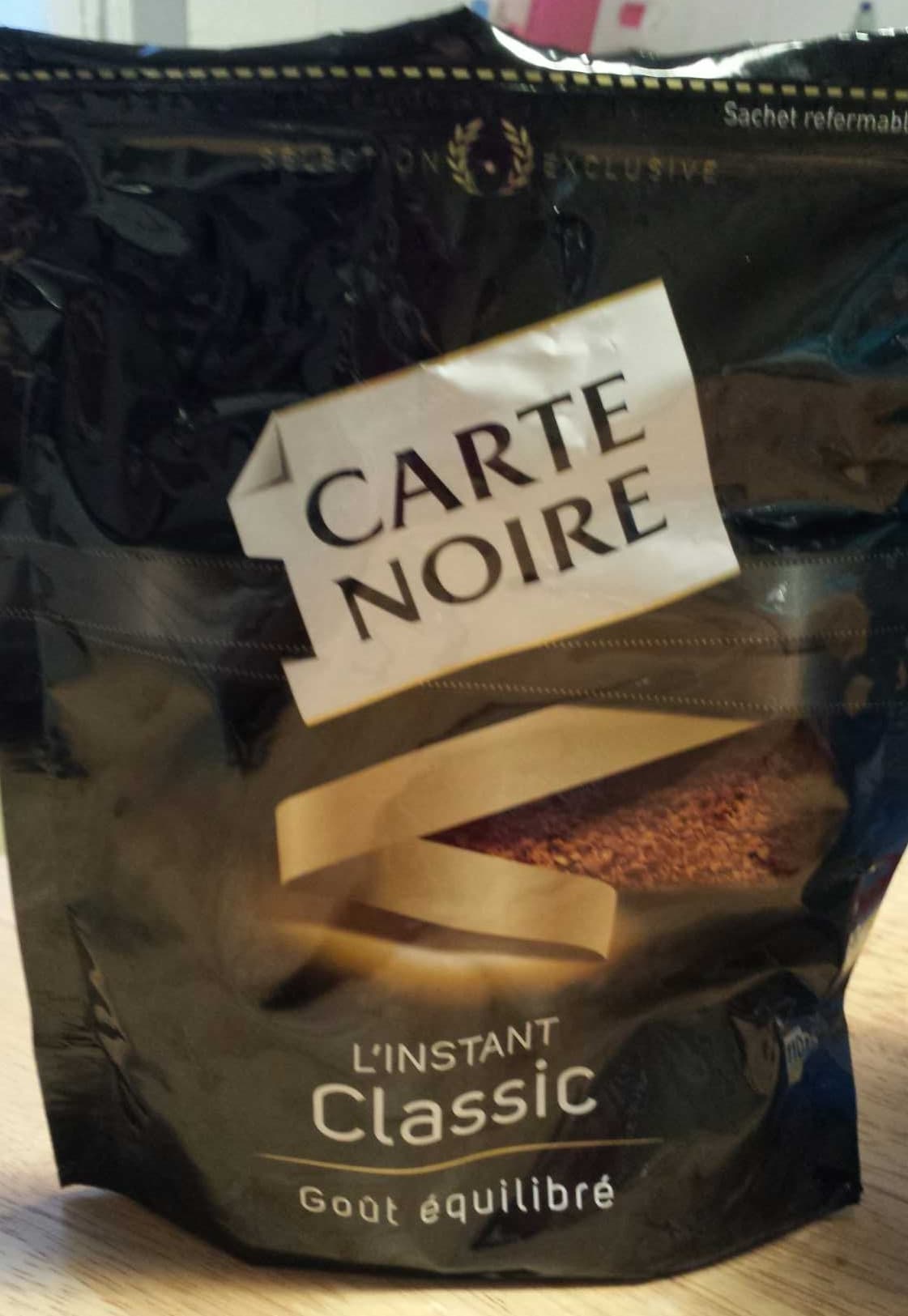 Carte Noire L'Instant Classic packshot